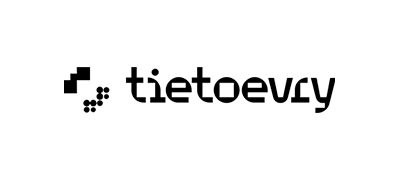 The logo of Tietoevry.